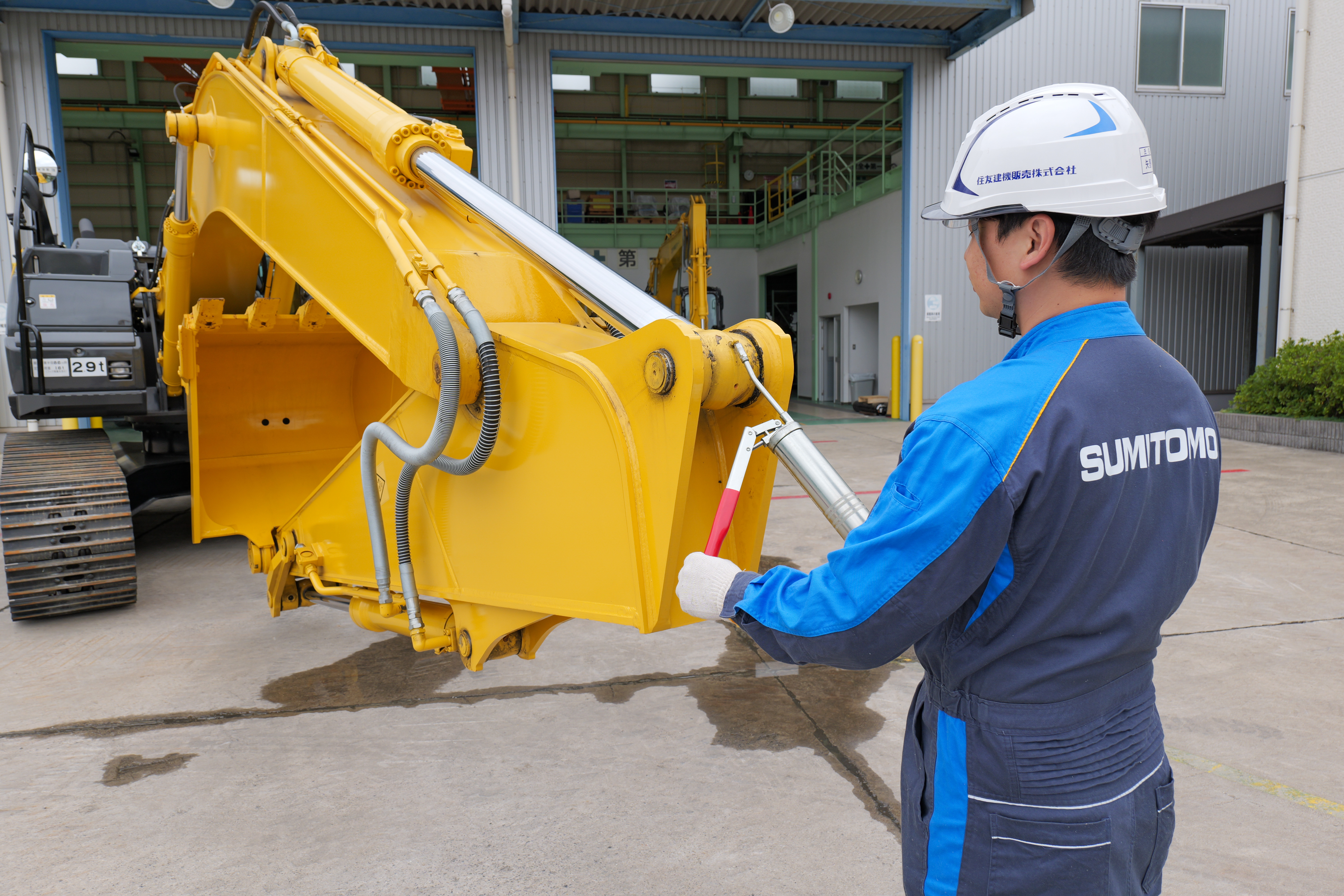 住友建機販売メンテナンス　アタッチメント