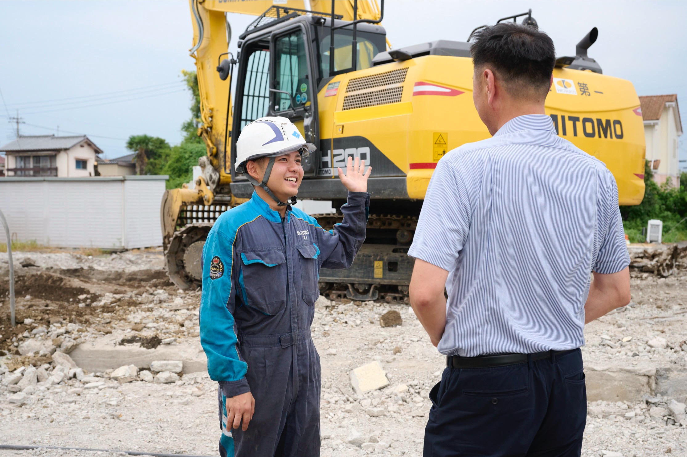 新卒サービス社員インタビュー｜採用｜住友建機販売株式会社