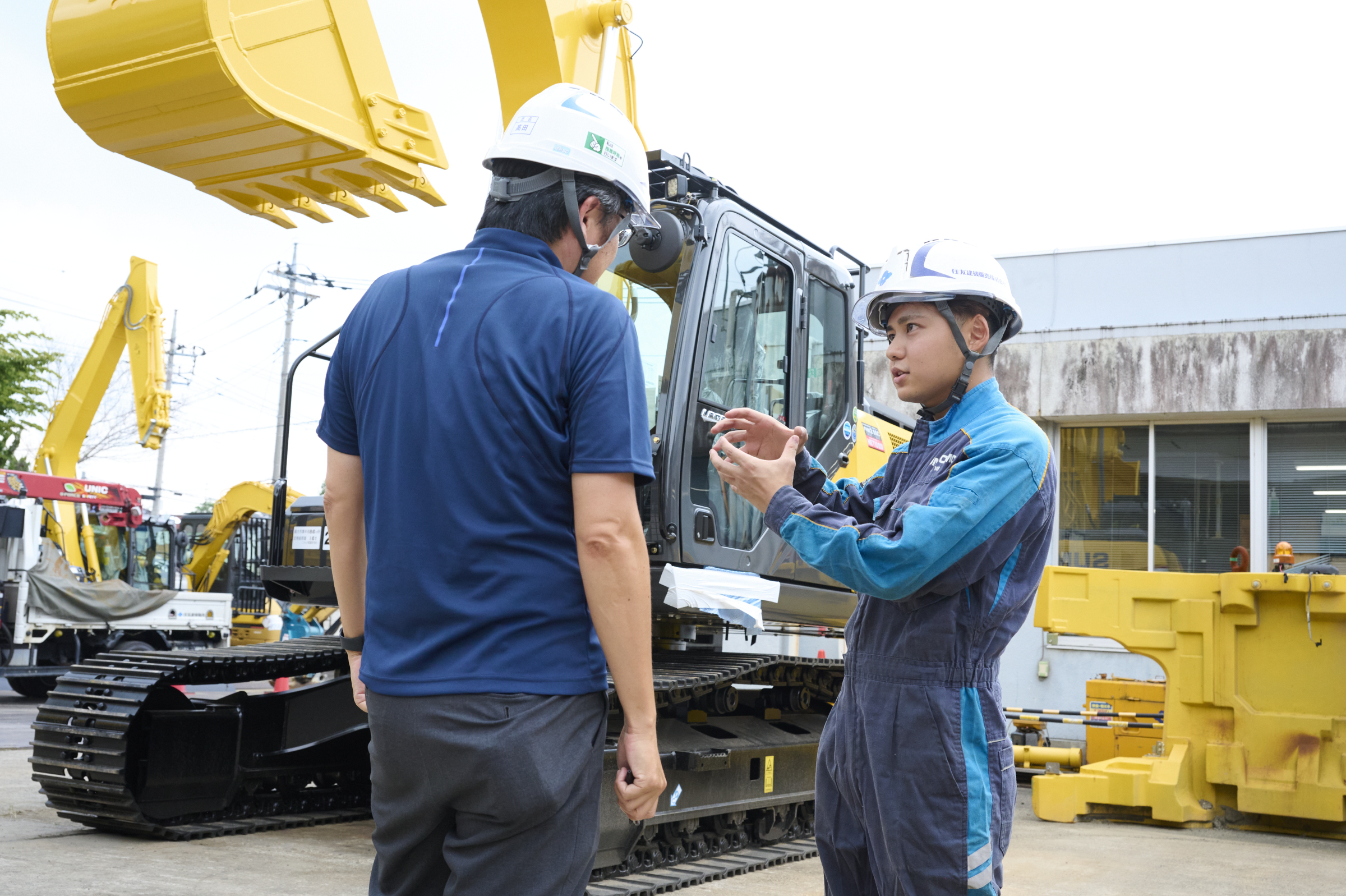 新卒サービス社員インタビュー｜採用｜住友建機販売株式会社